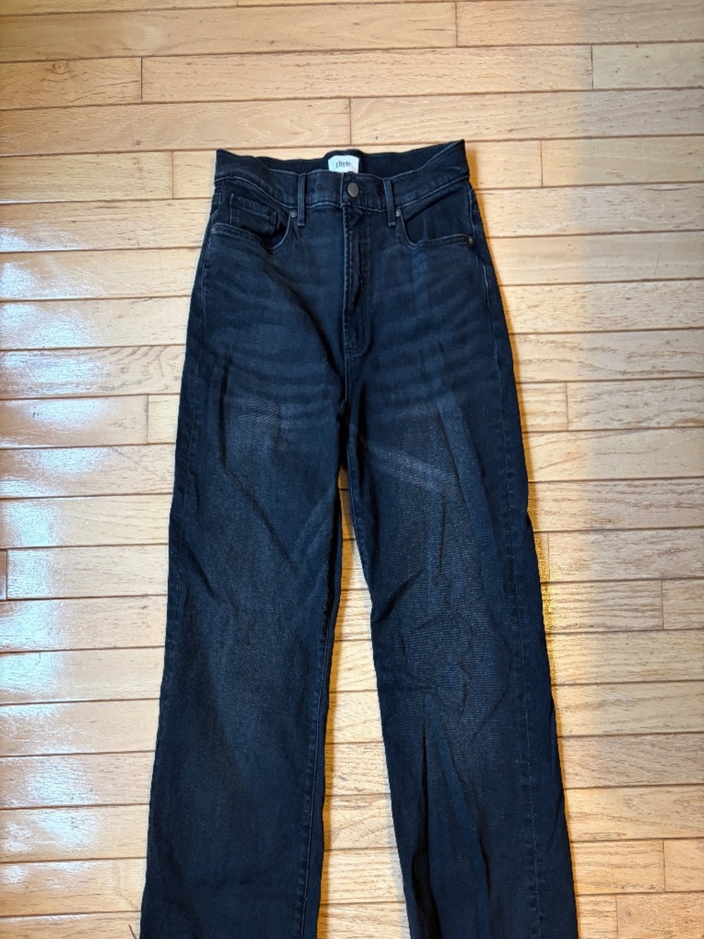 Loft PETITE Wide Leg Jeans
